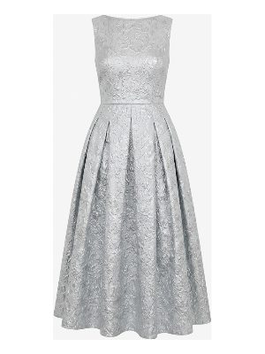 brocade midi dress