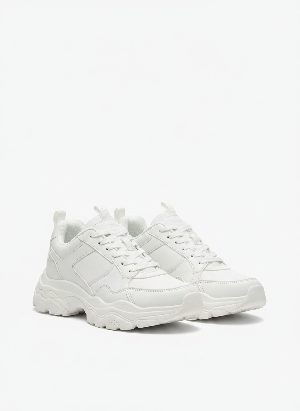 chunky sole sneakers
