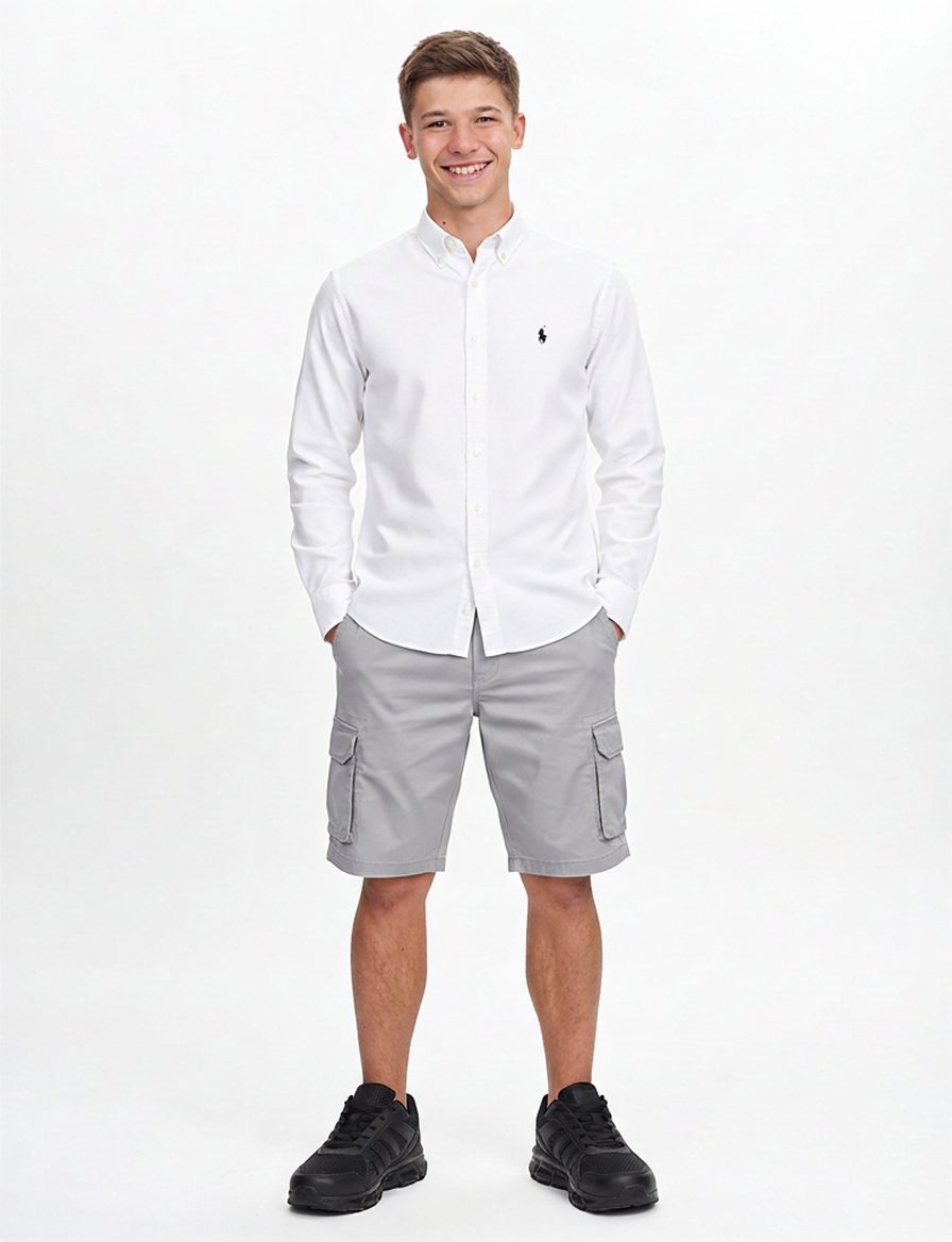 Este conjunto de moda es una excelente combinación de estilo casual y… · Outfit de Nicolas López Roman