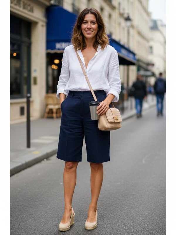 Linen Shirt & Shorts: Effortless Summer Chic