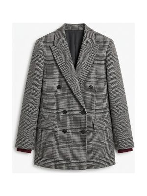 plaid blazer