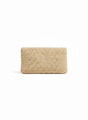 Raffia tote bag