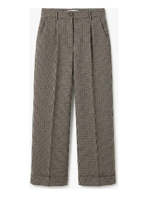 checked trousers