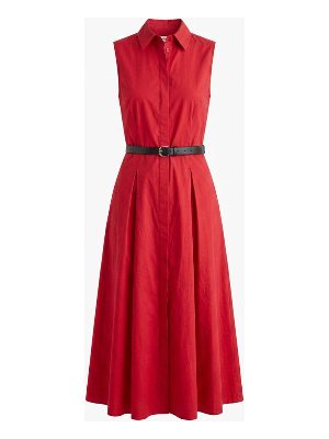 sleeveless midi dress
