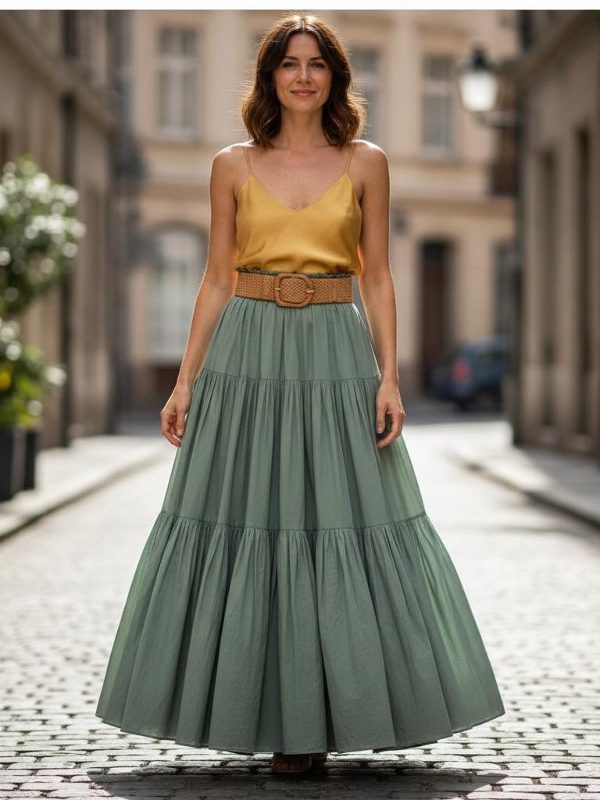 Urban Chic Stroll: Effortless Spring-Summer Elegance