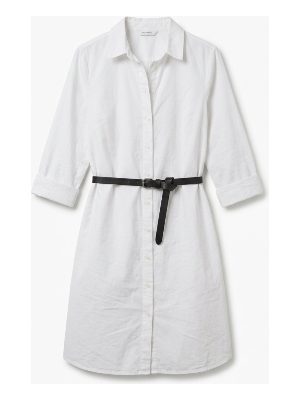 white shirt dress