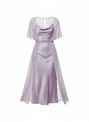 satin slip dress