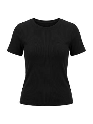 camiseta básica negra · negro