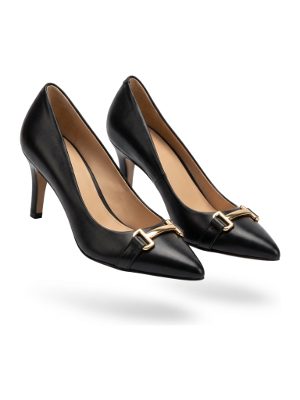 zapatos de tacón negros · negro