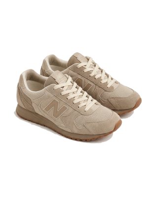 zapatillas deportivas de ante · beige