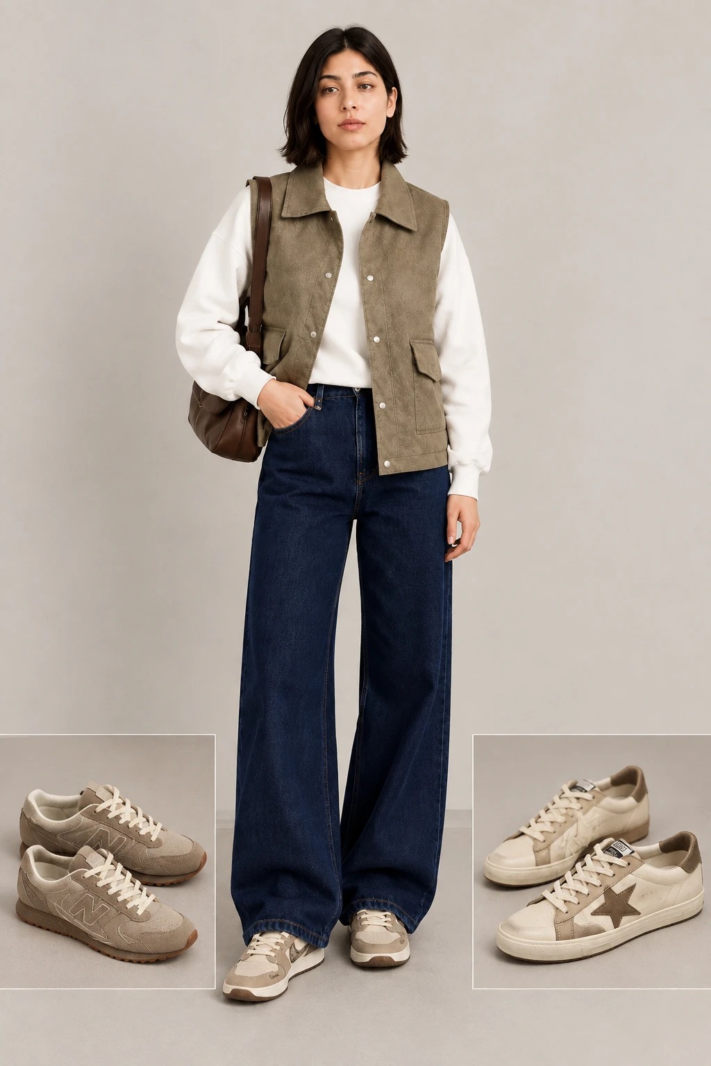 Un conjunto casual y cómodo de estilo urbano, compuesto por una sudadera… · Outfit de Soheila Azizi