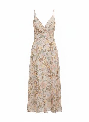 long floral dress