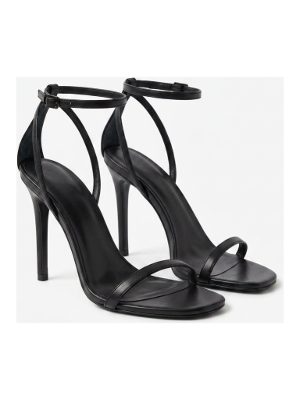 strappy heeled sandals