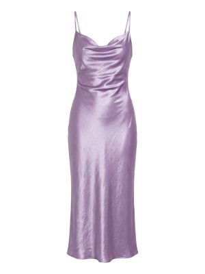 satin midi slip dress