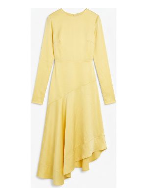 asymmetric midi dress