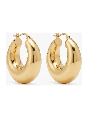 chunky hoop earrings