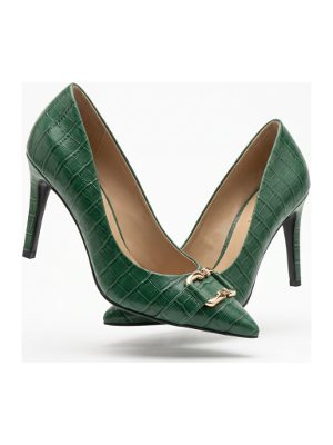 zapatos de tacón verdes · verde