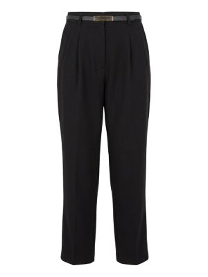 pantalón negro de pinzas · negro