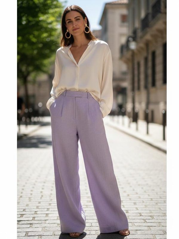 Lavender & Ecru: Your Perfect Casual Chic