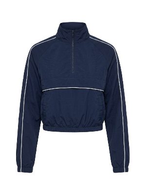 cropped athletic sweatshirt