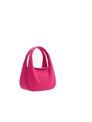 bolso de mano fucsia · fucsia