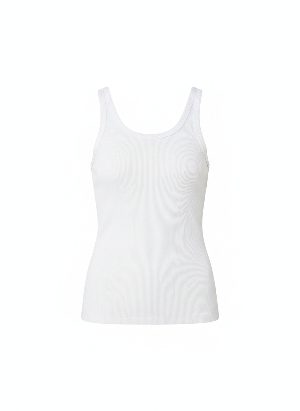 camiseta de tirantes acanalada