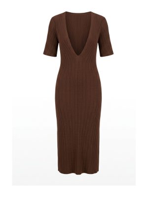 knit midi dress