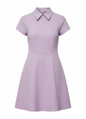 collared short dress