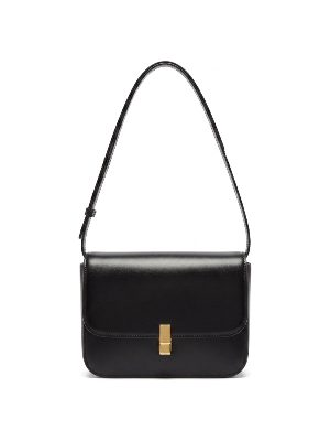black shoulder bag