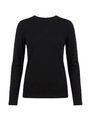 black sweater