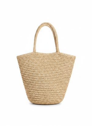 straw tote bag