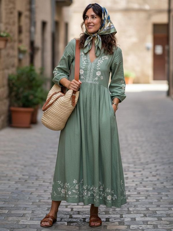 Effortless Summer: Sage Green Chic for the City