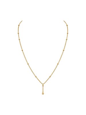 collar sutil · dorado