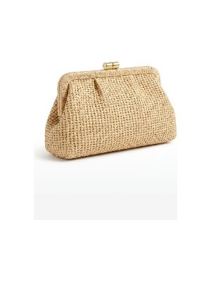straw clutch bag