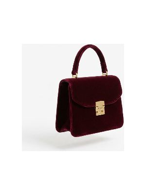velvet handbag