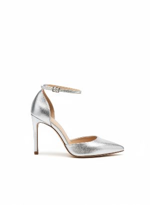 ankle-strap high heels