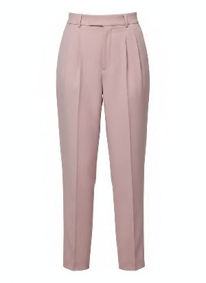 pleated tailored trousers