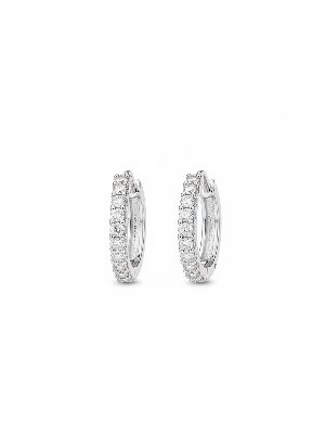 rhinestone hoop earrings