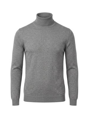 jersey de cuello alto · gris