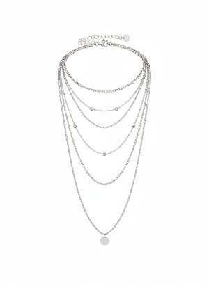 layered necklaces