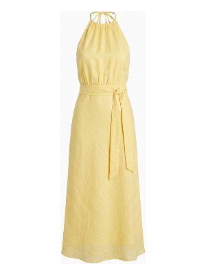 halter midi dress