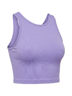 top deportivo corto · lila