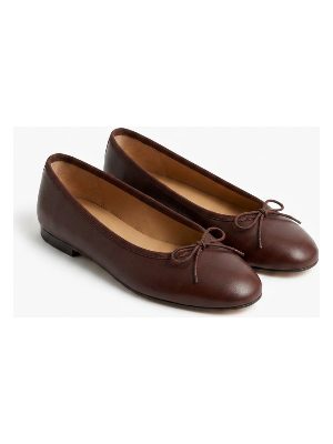 zapatos planos · marrón oscuro